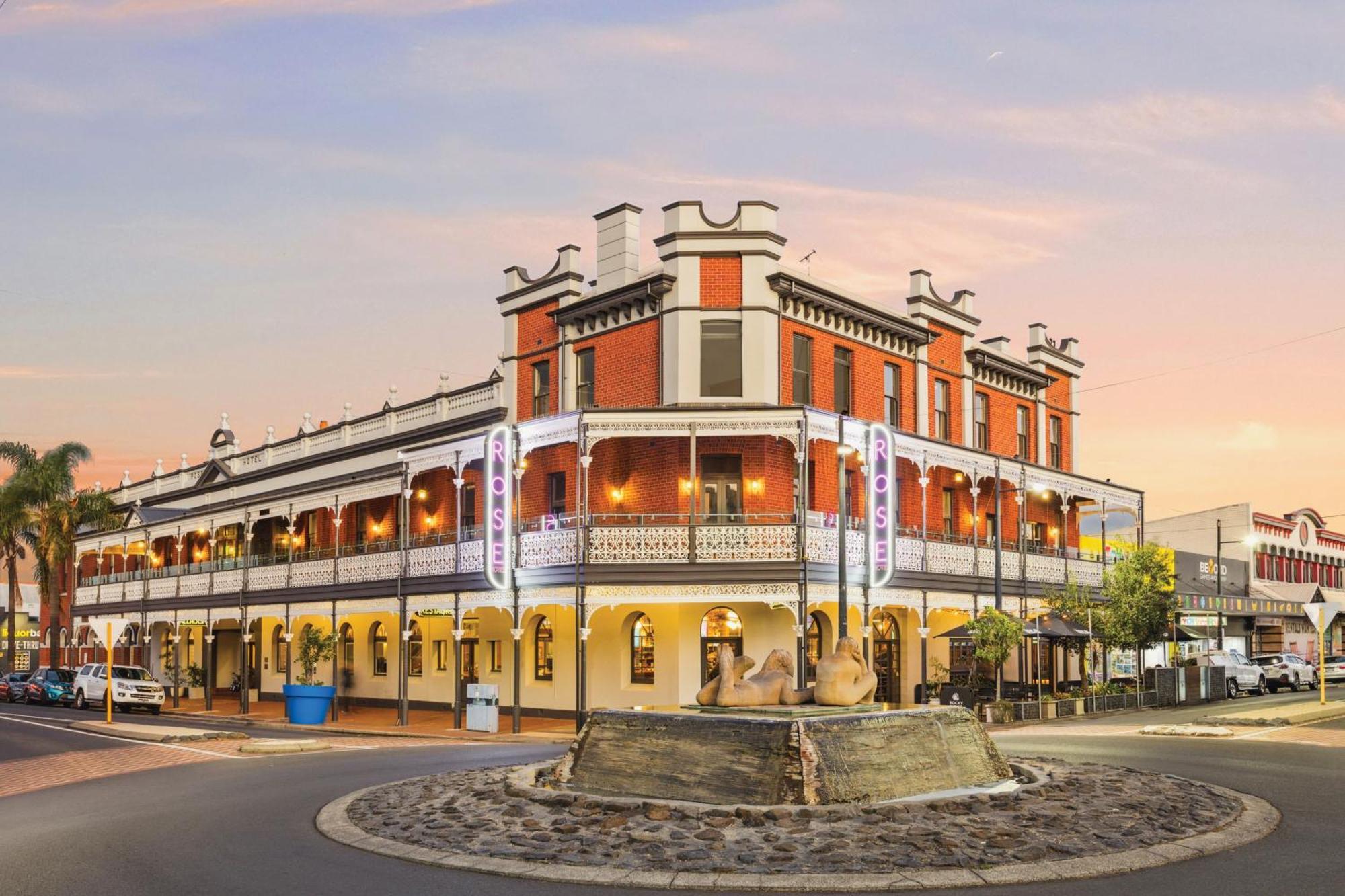 The Rose Hotel & Motel Bunbury Exterior foto